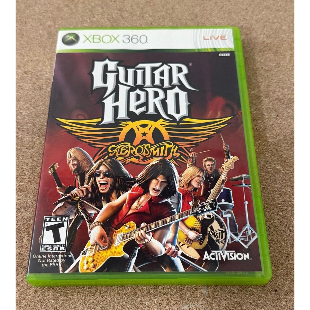 Guitar Hero Aerosmith Video Game for Xbox 360